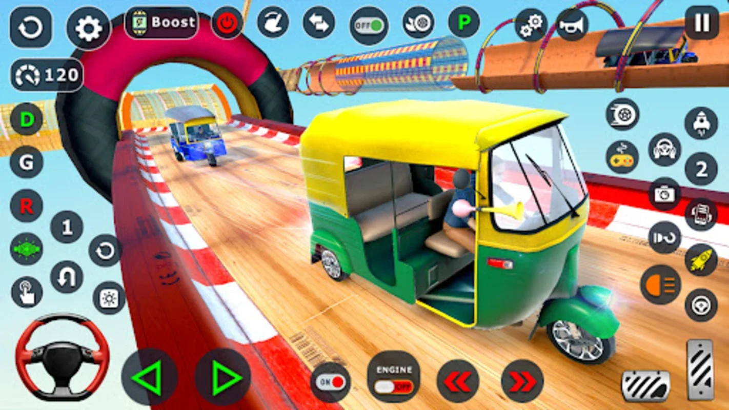 Tuk Tuk Taxi Driving Games 3D for Android: Thrilling Racing and Stunts