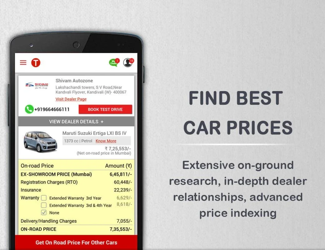 CarTrade for Android - Simplify Car Buying/Selling