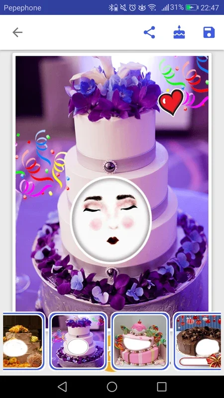 Name Photo on Cake for Android: Add Photos to Cakes