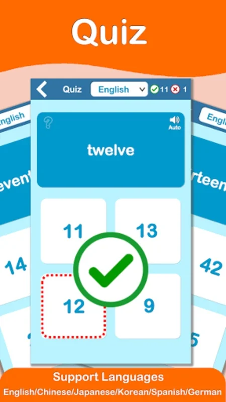 123 Numbers Flashcards for Android - Interactive Learning