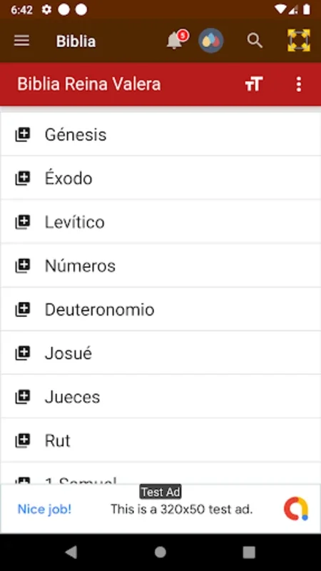 Biblia Reina Valera Español for Android - No Downloading Required