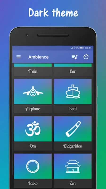 Ambience: Sound and Visual Experience for Android - Relax Anytime