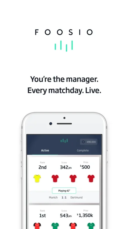 Foosio for Android - An App to Enhance Soccer Experience