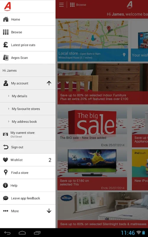 Argos for Android - Streamlined Online Shopping