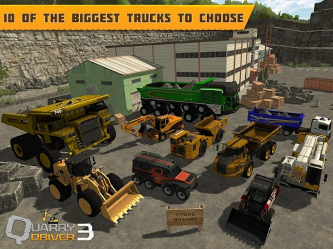 Quarry Driver 3: Giant Trucks for Android - Realistic Driving