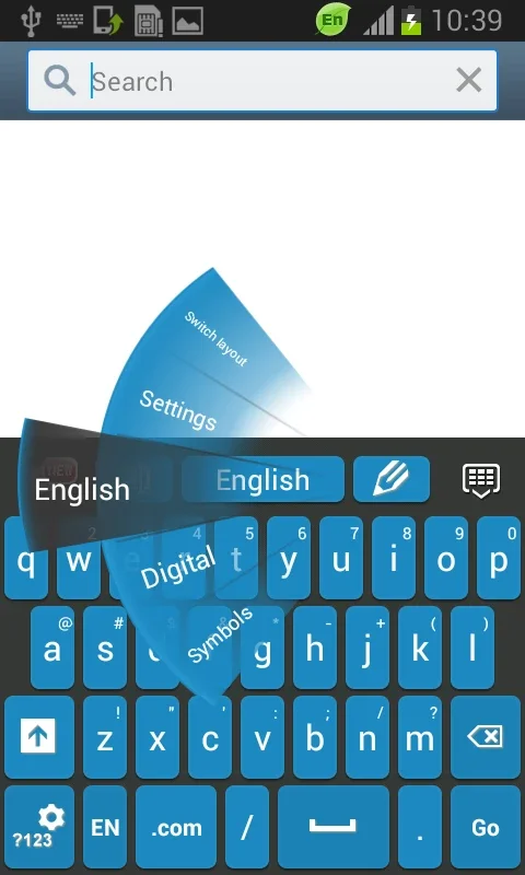 Keyboard for Galaxy S4 - Android Keyboard Theme