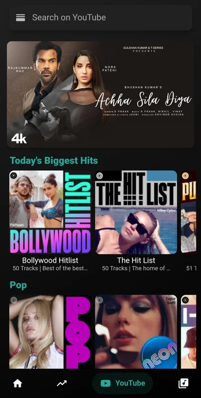 admusic for Android - Stream Millions of Songs