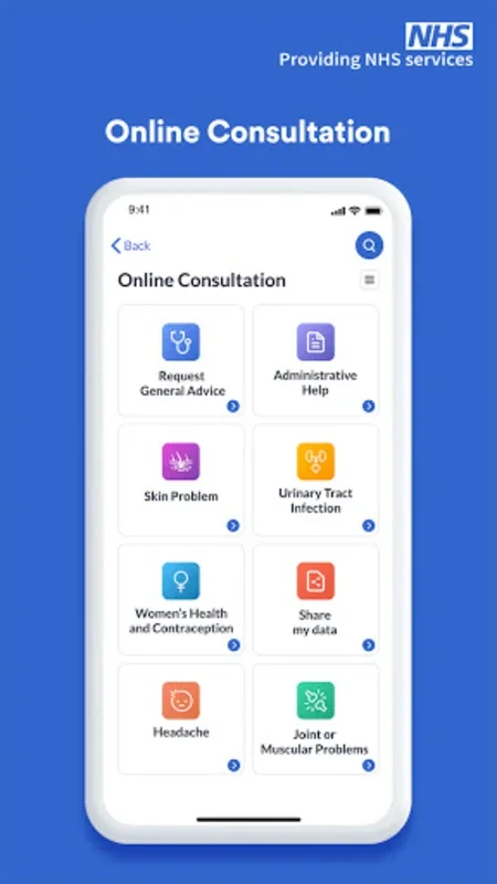 Dr. iQ for Android - Secure NHS Online Consultations