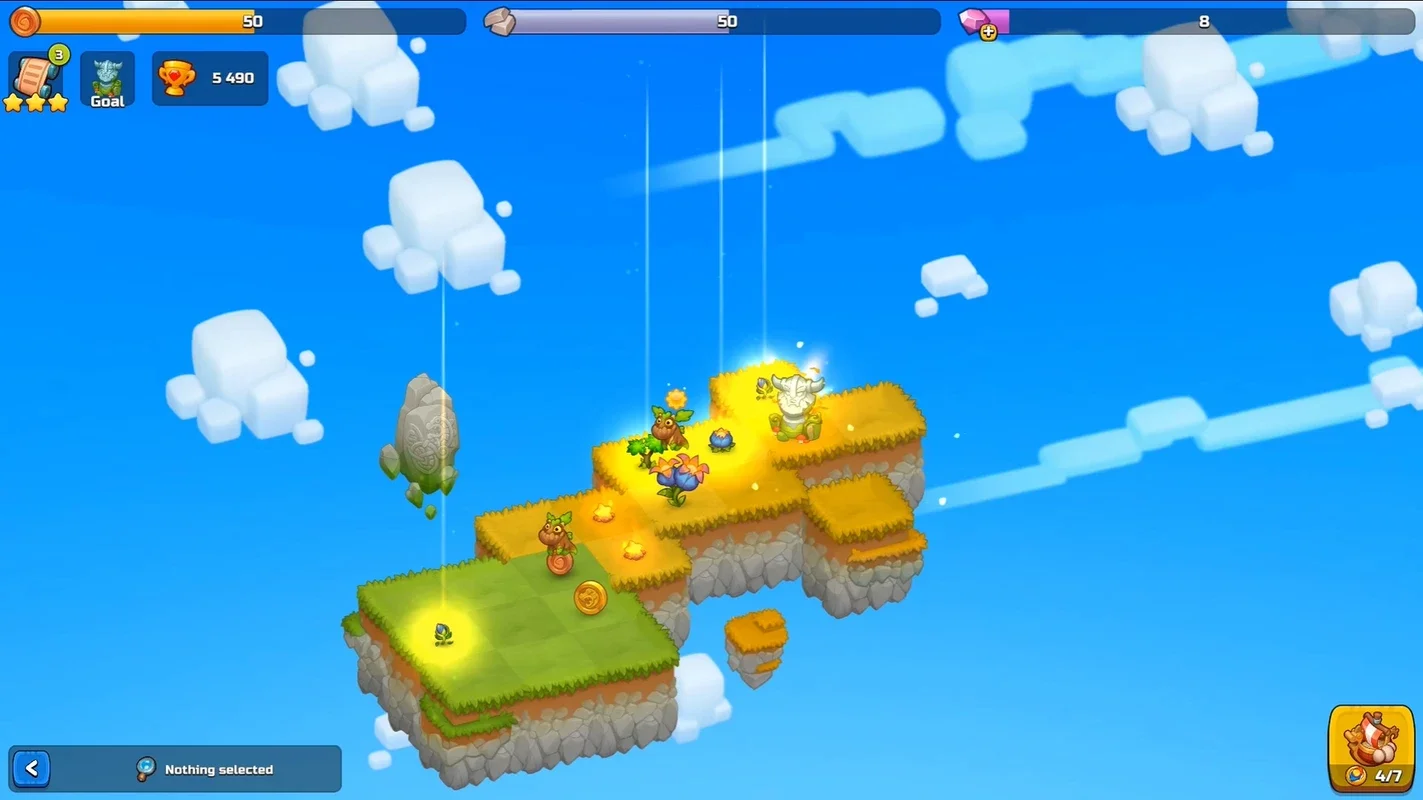 World Above: Cloud Harbor - Android Puzzle Game with Dragons