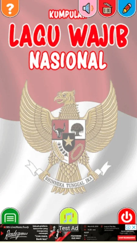 Lagu Wajib Nasional for Android - Explore Patriotic Melodies