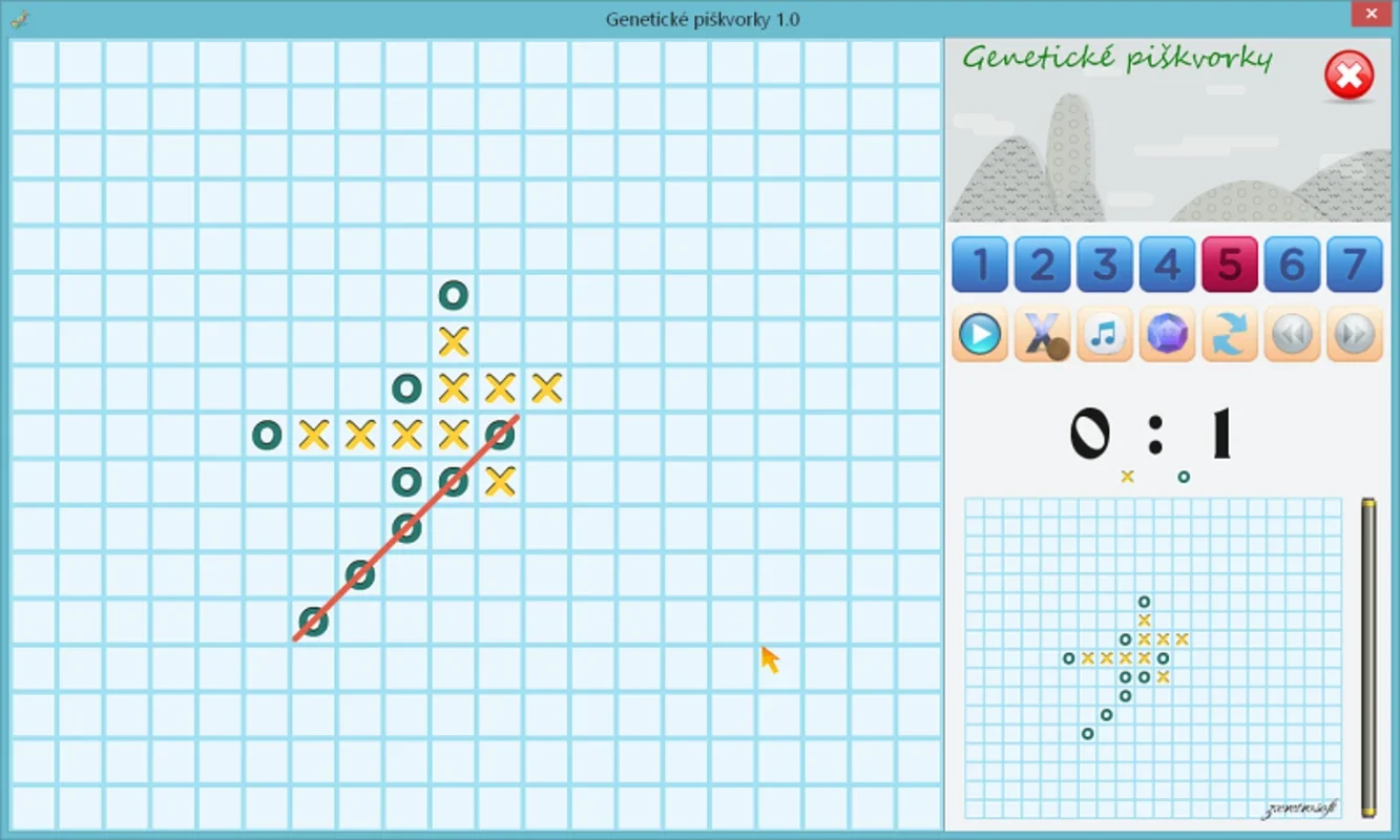 Genetic Tic Tac Toe for Windows - Engaging Gameplay