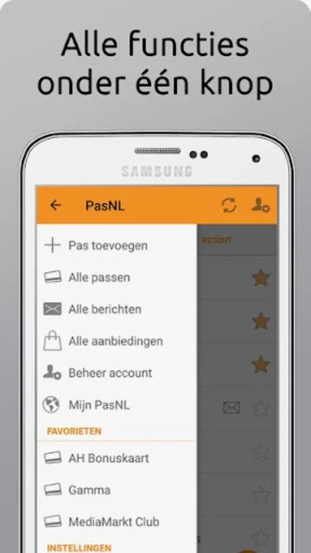 PasNL - Al je pasjes bij je for Android: Streamline Your Wallet