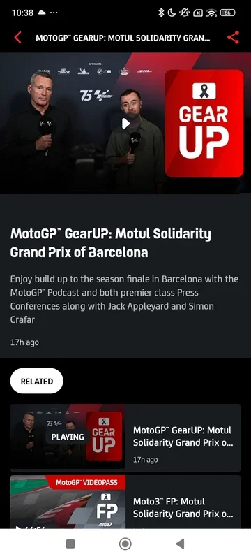 MotoGP for Android - Comprehensive Racing Experience