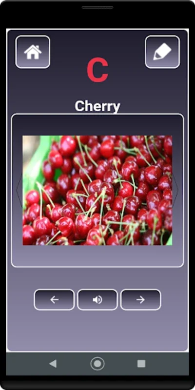 AtoZ Fruits Name for Android - Ideal for Children's Fruit Learning