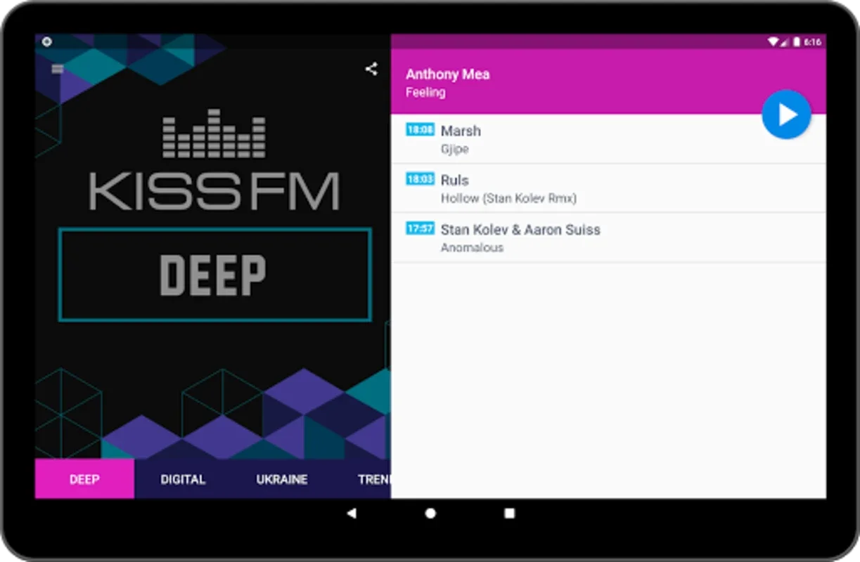 Kiss FM for Android - Unbeatable Music Experience