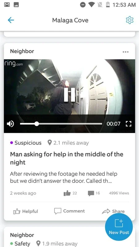 Neighbors by Ring for Android: Enhance Neighborhood Safety