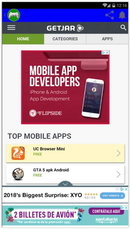 Android App Stores for Android - No Downloads Needed