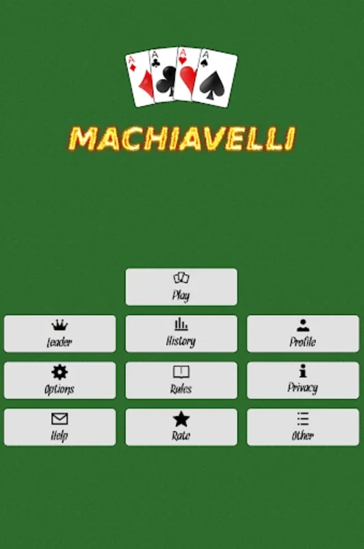 Machiavelli for Android - A Strategic Card Game