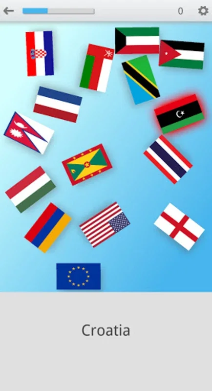 Flags On the Globe for Android - A Geographical Learning Aid