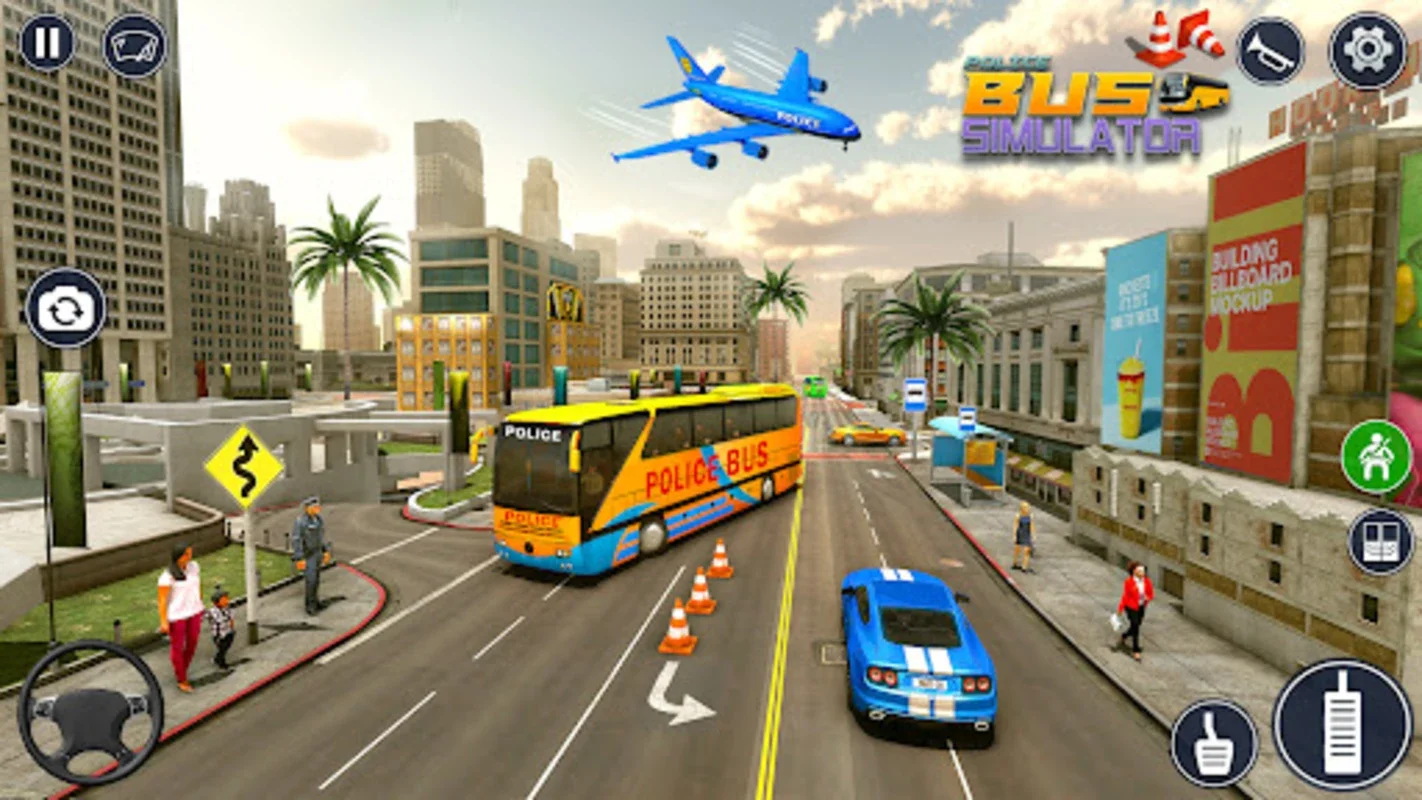 Police Bus Simulator Bus Games for Android - Realistic Police Bus Driving