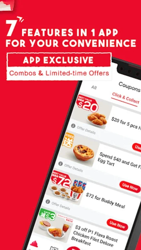 KFC HK for Android - Order KFC Conveniently