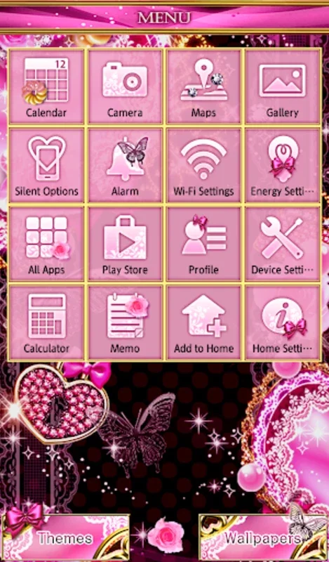 Decorative Hearts for Android - Add Elegance to Your Home Screen