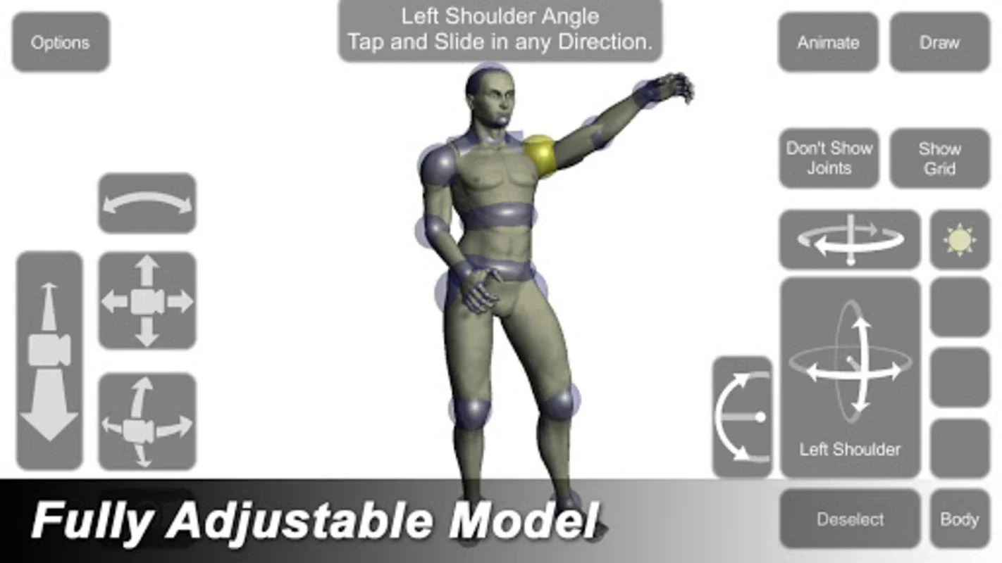 Male Mannequin for Android: 3D Modeling Made Easy