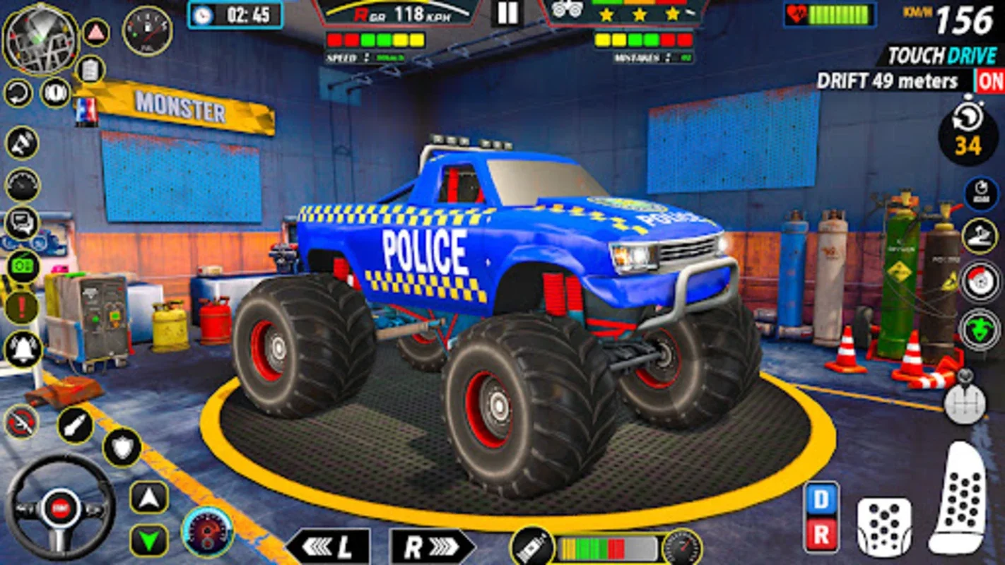 Police Monster Truck Car Games for Android: Thrilling Police Chases