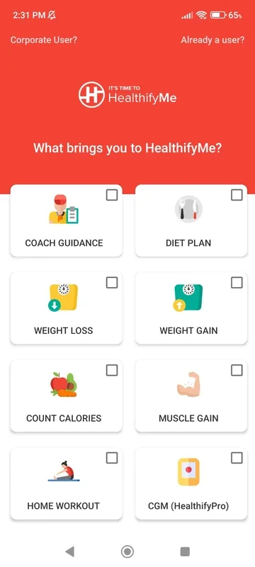 HealthifyMe for Android: Achieve Fitness Goals