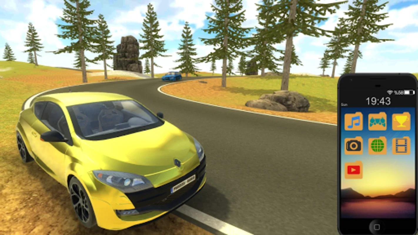 Megane RS Drift Simulator for Android - Realistic Drift Fun