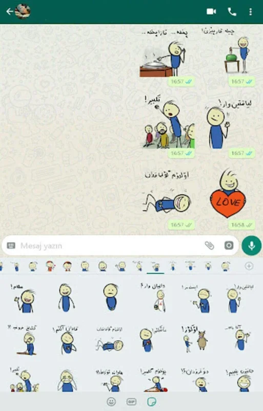 Qonshu Azeri stickers for What for Android - Enhance Your Messaging