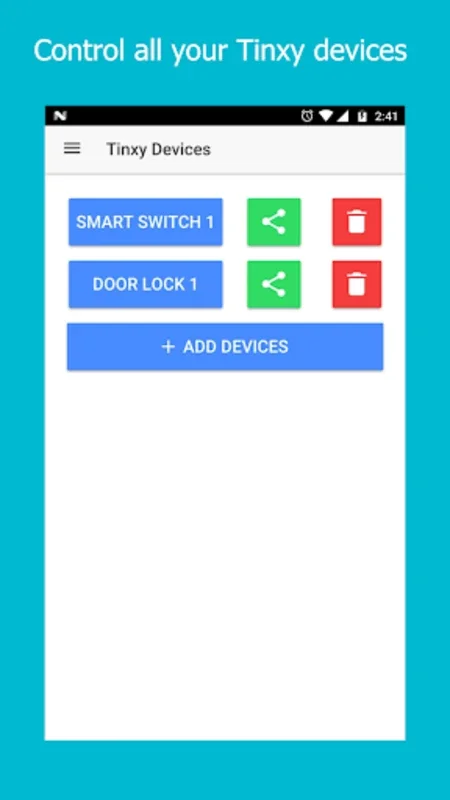 Tinxy for Android - Streamline Smart Home Control