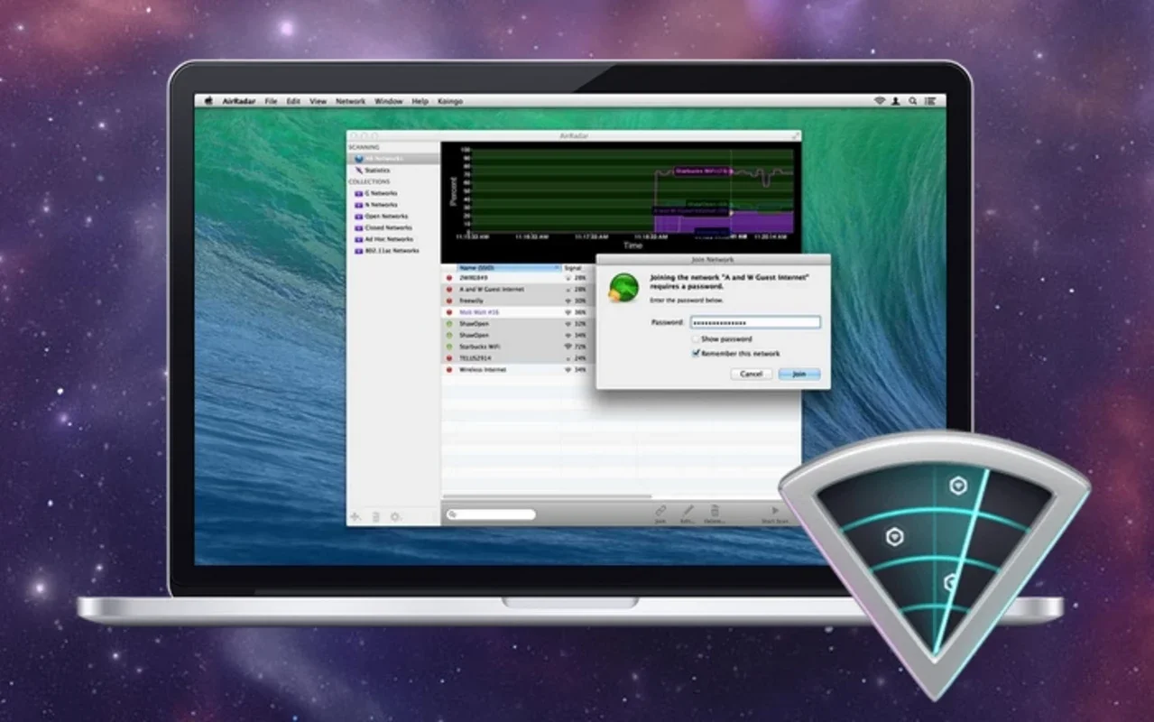 AirRadar for Mac - A Comprehensive WiFi Scanner