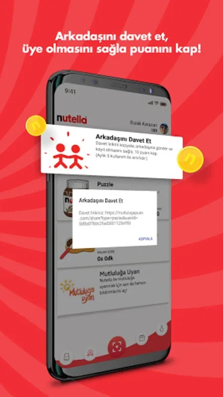 Nutella for Android - Discover Exclusive Campaigns