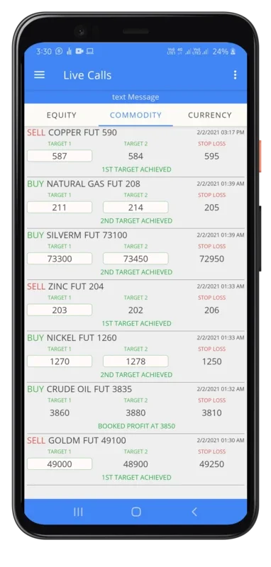 NSE MCX LIVE SIGNALS for Android: Real-Time Market Insights