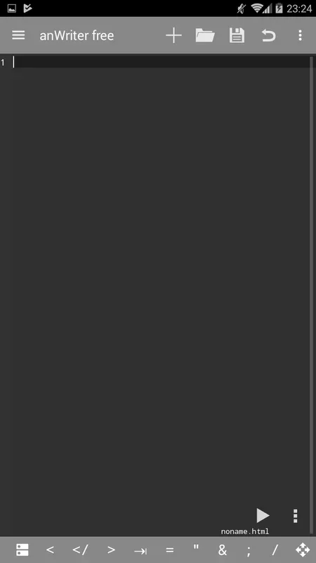 anWriter Free HTML Editor: Powerful Android Code Editor