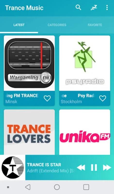 Trance Music Radios Online for Android - Stream Live