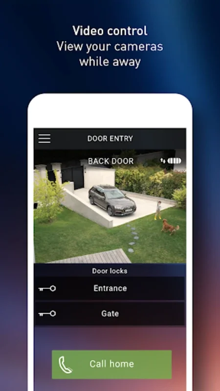 Door Entry for HOMETOUCH for Android - Enhanced Security and Convenience