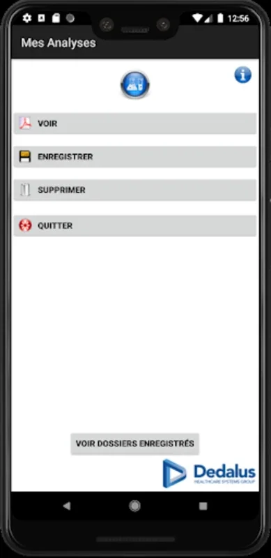 Mes Analyses for Android - Secure Test Result Management