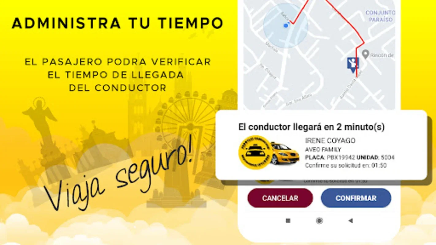 FEDOTAXI PASAJERO for Android - Reliable Taxi Service at Your Fingertips