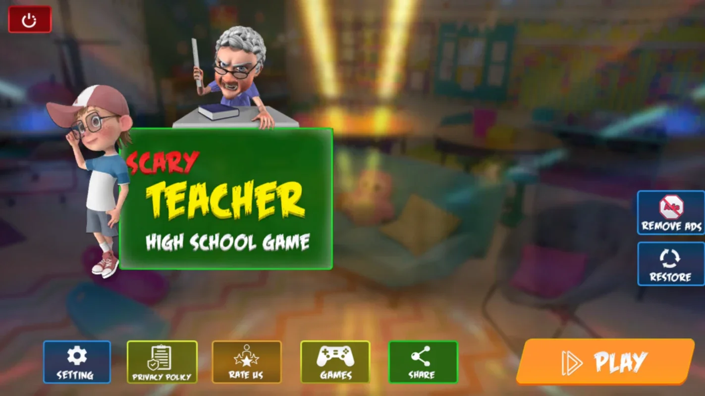 Scary Teacher Simulator Game for Android - Outwit the Teacher