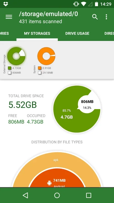 Disk Usage & Storage Analyzer for Android: Visualize and Manage Storage