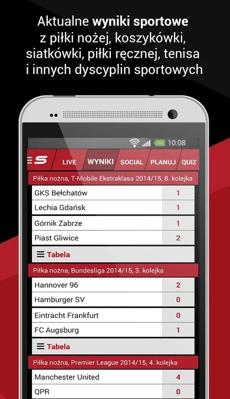 Sport.pl LIVE for Android - Unrivaled Sports Experience