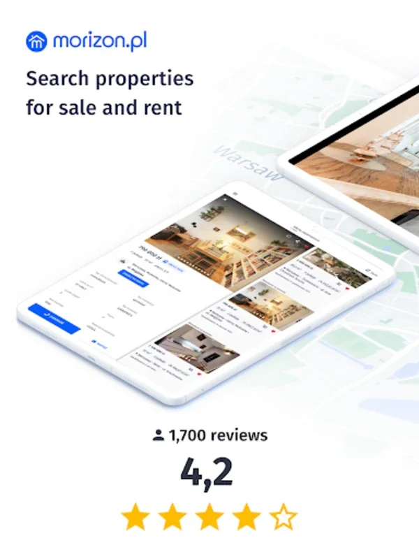 Morizon.pl Real Estate App for Android - Comprehensive Real Estate Solution