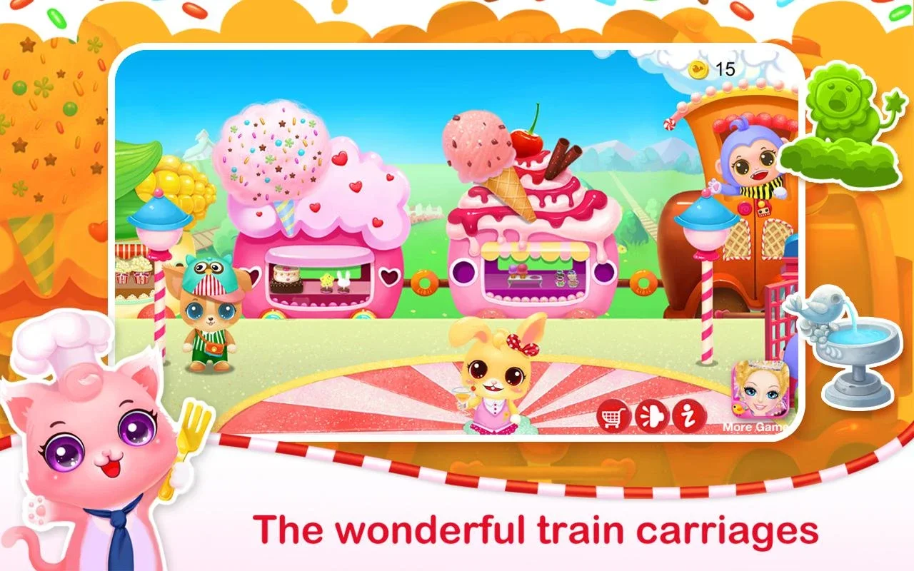 Pet Food Train for Android - A Culinary Mobile Adventure