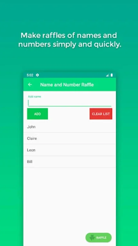 Name and Number Draw for Android - Effortless Random Selections