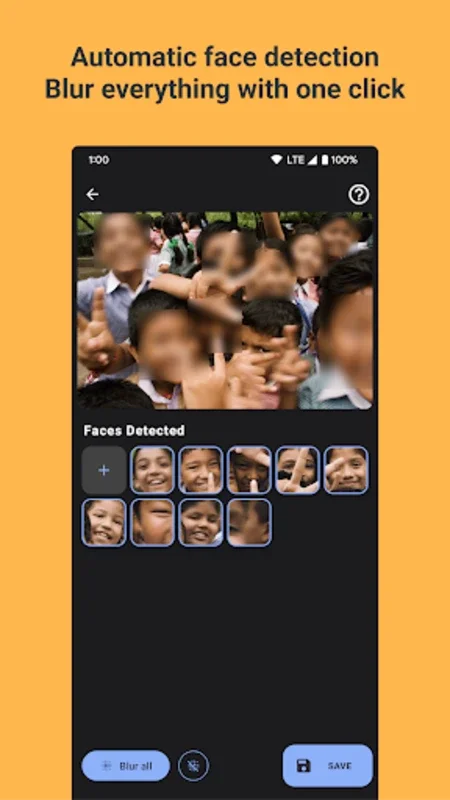 Blur Face - Censor Image for Android: Protect Privacy