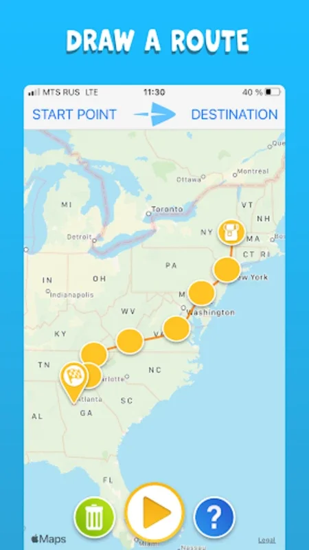 TravelBoast™ My Journey Routes for Android - Share Your Travels