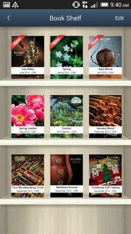 Lee Valley Library for Android: Extensive Resources at Hand