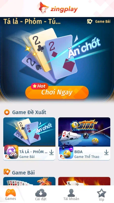 ZingPlay for Android: A Haven for Board and Card Games